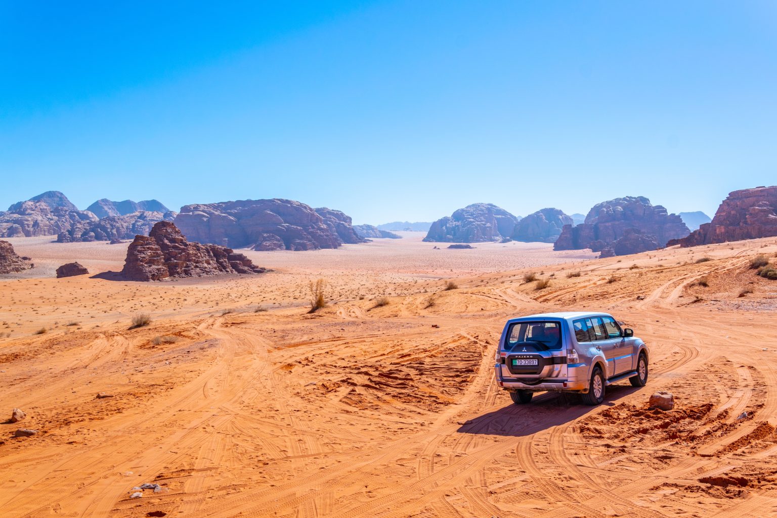 4×4 Desert Adventure in Jordan