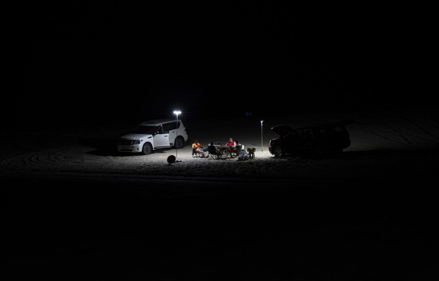Overnight Desert Camping in Qatar