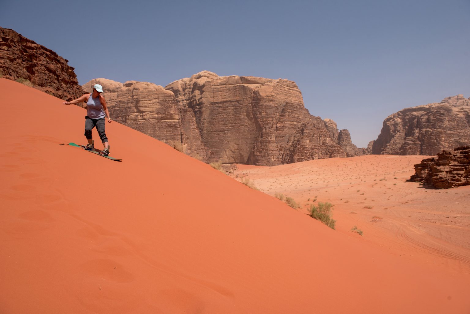 Sandboarding Adventures in Jordan’s Dunes