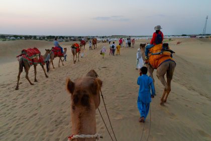 Camel Trekking in Rajasthan’s Thar Desert: