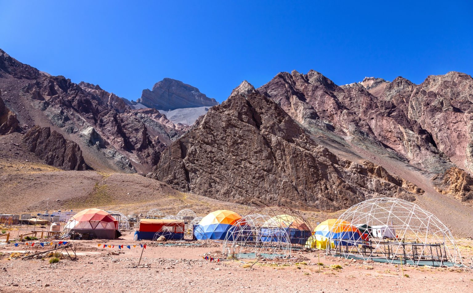 Desert Camping in Argentina